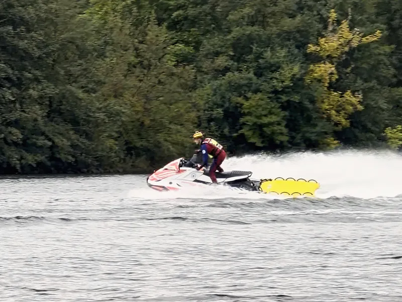 Uebung donau rwc schlitten vollgas